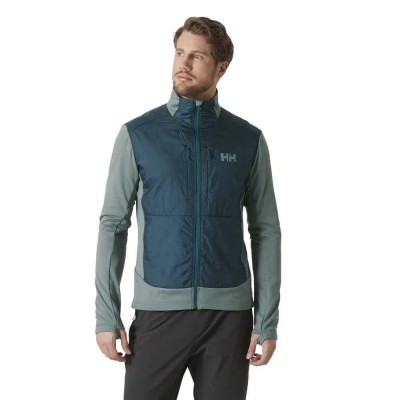 блуза,мъжки,пуловери,helly,hansen,versalite,hybrid,full,zip,sweatshirt,blue,grey,(grey,cactus)