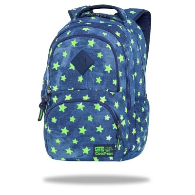 раница,раници,coolpack,backpack,denim,yellow,stars,c19134,backpack,blue,(black)