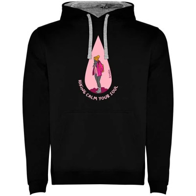 суичър,мъжки,пуловери,kruskis,calm,your,soul,two,colour,hoodie,black,grey,(black)