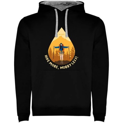 суичър,мъжки,пуловери,kruskis,hike,more,two,colour,hoodie,black,grey,(black)