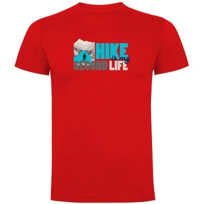 тениска,мъжки,тениски,kruskis,hike,second,life,short,sleeve,t,shirt,red