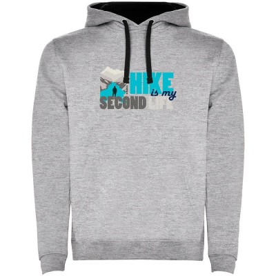 суичър,мъжки,пуловери,kruskis,hike,second,life,two,colour,hoodie,heather,grey,black,(grey)