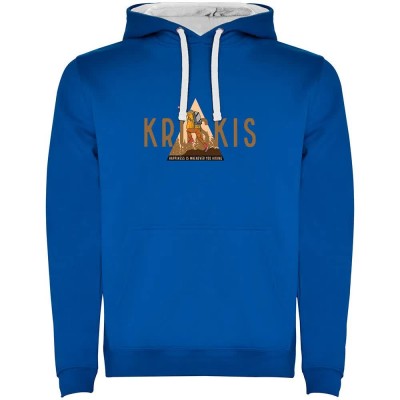суичър,мъжки,пуловери,kruskis,whenever,two,colour,hoodie,royal,blue,white,(blue)