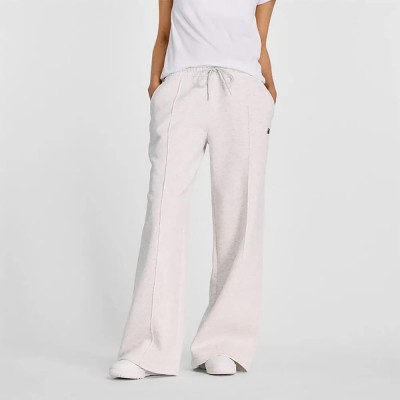 анцуг,дамски,панталони,new,balance,fleece,wide,leg,sweat,pants,white
