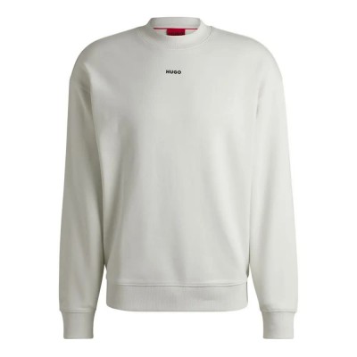 блуза,мъжки,пуловери,hugo,dapo,10249110,01,sweatshirt,natural,(white)