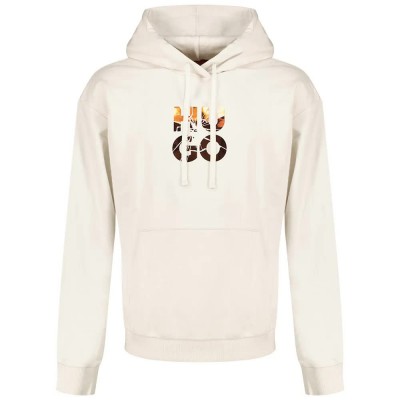 тениска,мъжки,тениски,hugo,diridood,10266045,long,sleeve,t,shirt,white,(natural)