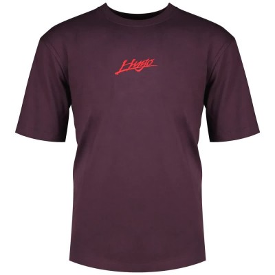 тениска,мъжки,тениски,hugo,dlogo,10257318,short,sleeve,t,shirt,open,purple,(purple)