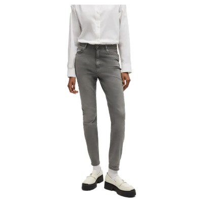 дънки,дамски,панталони,hugo,malu,b,10260123,jeans,grey
