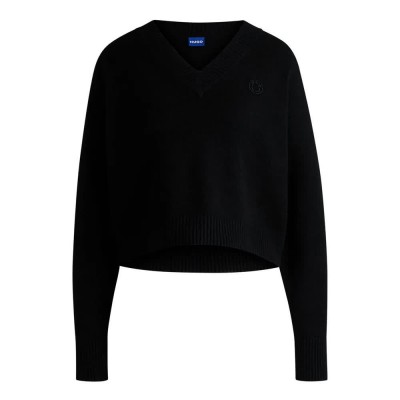 блуза,дамски,пуловери,дамски,плетени,дрехи,hugo,sester,b,10260945,sweater,black