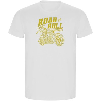 тениска,мъжки,тениски,kruskis,road,roll,eco,short,sleeve,t,shirt,white