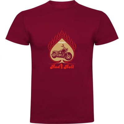 тениска,мъжки,тениски,kruskis,rod,roll,short,sleeve,t,shirt,dark,red,(red)