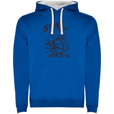 суичър,мъжки,пуловери,kruskis,stay,wild,two,colour,hoodie,royal,blue,white,(blue)