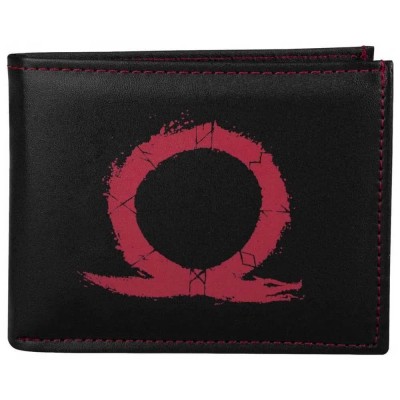 портфейли,и,портмонета,kochmedia,serpent,logo,god,of,war,wallet,red,(black)