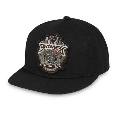 шапка,с,козирка,всички,шапки,grimey,deeper,snapback,cap,black