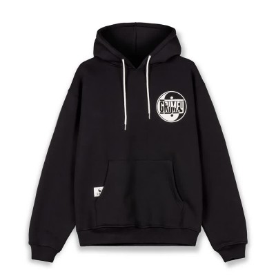 суичър,мъжки,пуловери,grimey,hijacker,heavyweight,vintage,hoodie,black,(black)