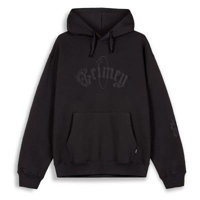 суичър,мъжки,пуловери,grimey,saoirse,vintage,hoodie,black,(black)