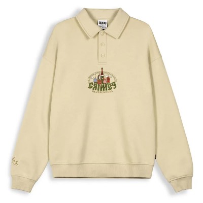 мъжки,блузи,с,яка,grimey,the,lower,depths,long,sleeve,polo,beige