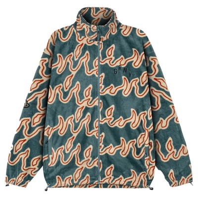 детска,блуза,мъжки,пуловери,grimey,voodoo,child,full,zip,sweatshirt,blue