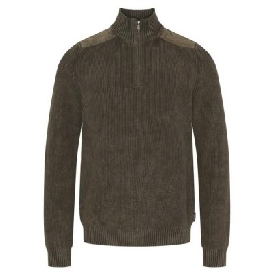 блуза,мъжки,пуловери,sea,ranch,archibald,half,zip,sweater,dark,brown,(brown)