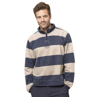 блуза,мъжки,пуловери,sea,ranch,bertram,half,zip,sweatshirt,grey