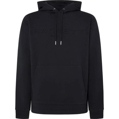 суичър,мъжки,пуловери,hackett,embossed,hoodie,black