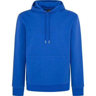 суичър,мъжки,пуловери,hackett,embossed,hoodie,cobalt,(blue)