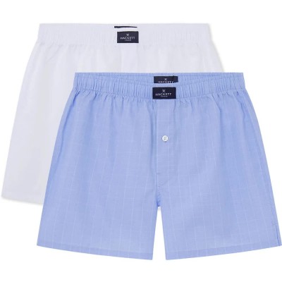 боксерки,мъжко,бельо,hackett,glen,boxers,2,units,light,blue,(blue)