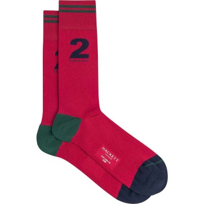 чорапи,мъжки,чорапи,hackett,heritage,number,socks,red,(baked,clay,red)