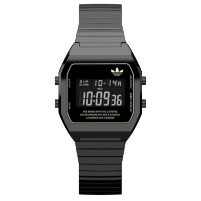 часовник,часовници,adidas,digital,two,woman,watch,black,(black)