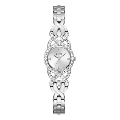 часовник,часовници,guess,adorn,watch,silver