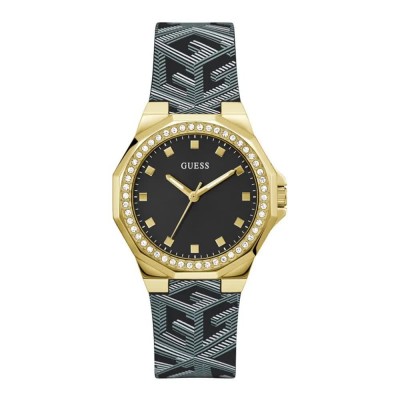 часовник,часовници,guess,avril,woman,watch,yellow,(black)