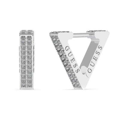 бижутерия,guess,crazy,earrings,silver,(silver)