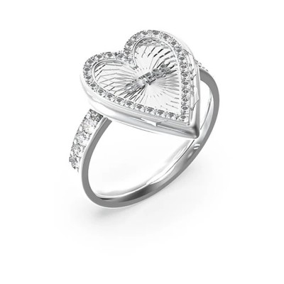 бижутерия,guess,love,me,tender,ring,silver