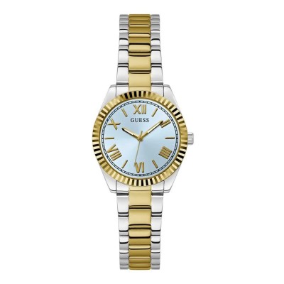 часовник,часовници,guess,mini,luna,woman,watch,golden,(golden,silver)