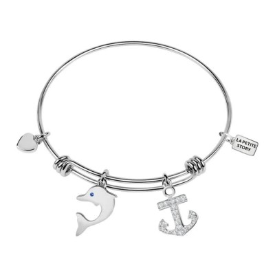 бижутерия,le,petite,story,bangle,extss,bracelet,silver,(silver)