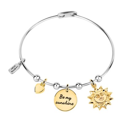 бижутерия,le,petite,story,bangle,sun,charms,bracelet,golden,(gold,silver)