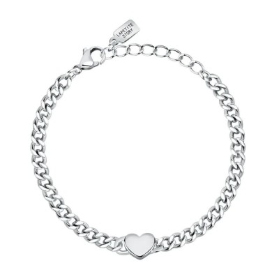 бижутерия,le,petite,story,br,love,heart,charm,16.3,cm,bracelet,silver,(silver)