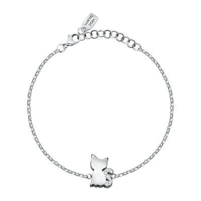 бижутерия,le,petite,story,dog,kitty,central,cat,bracelet,silver,(white)