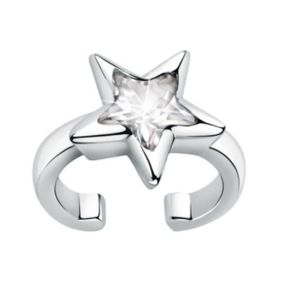 бижутерия,le,petite,story,exigo,star,earrings,silver,(white)