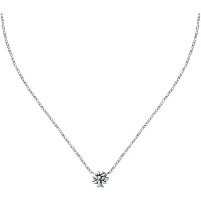 бижутерия,le,petite,story,family,steel,tree,necklace,silver,(silver)