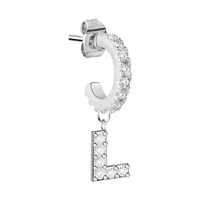 бижутерия,le,petite,story,hoop,letter,l,earrings,silver,(white)