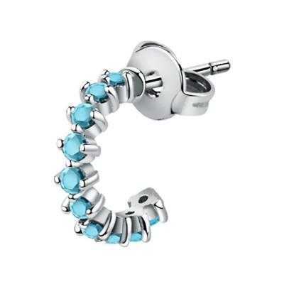 бижутерия,le,petite,story,hoop,tourquise,earrings,silver,(turquoise,green)