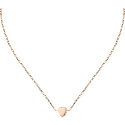 бижутерия,le,petite,story,love,steel,rg,heart,necklace,golden,(gold,pink)