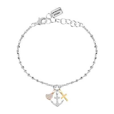 бижутерия,le,petite,story,lps05aqa03,bracelet,silver,(white)