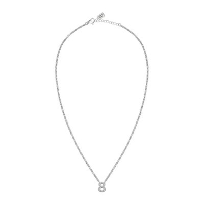 бижутерия,le,petite,story,lucky,number,number,8ss,necklace,silver,(silver)