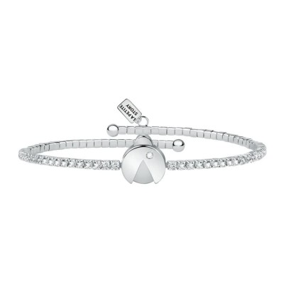 бижутерия,le,petite,story,lux,bangles,central,ladybug,bracelet,silver,(white)