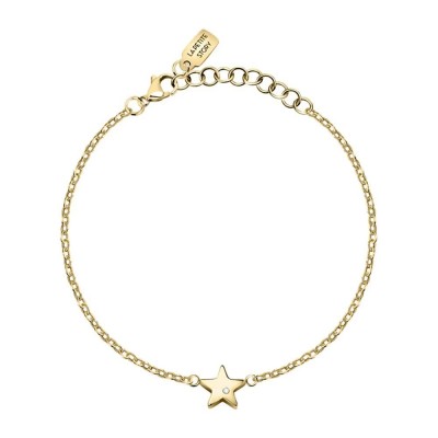 бижутерия,le,petite,story,lux,central,star,bracelet,golden,(white)