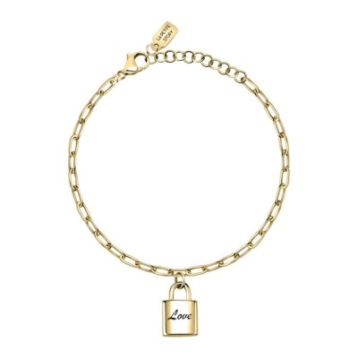 бижутерия,le,petite,story,padlock,love,bracelet,golden,(gold,golden)