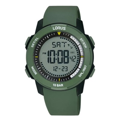 часовник,часовници,lorus,watches,digital,watch,green