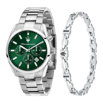 часовник,часовници,maserati,attrazione,43,mm,watch,silver
